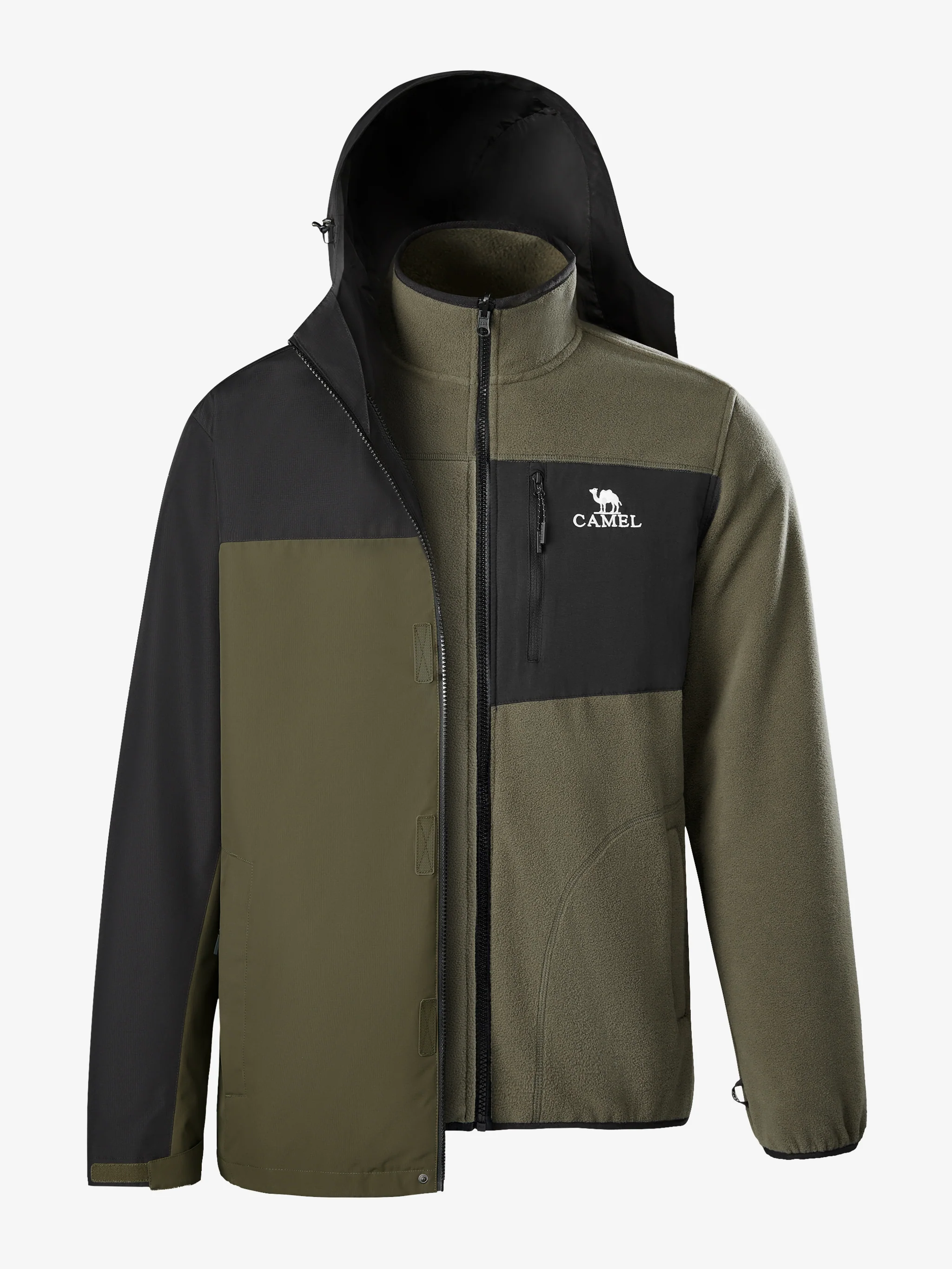 Men’s Arctic Sentinel Paneled 3-in-1 Jacket - Image 4