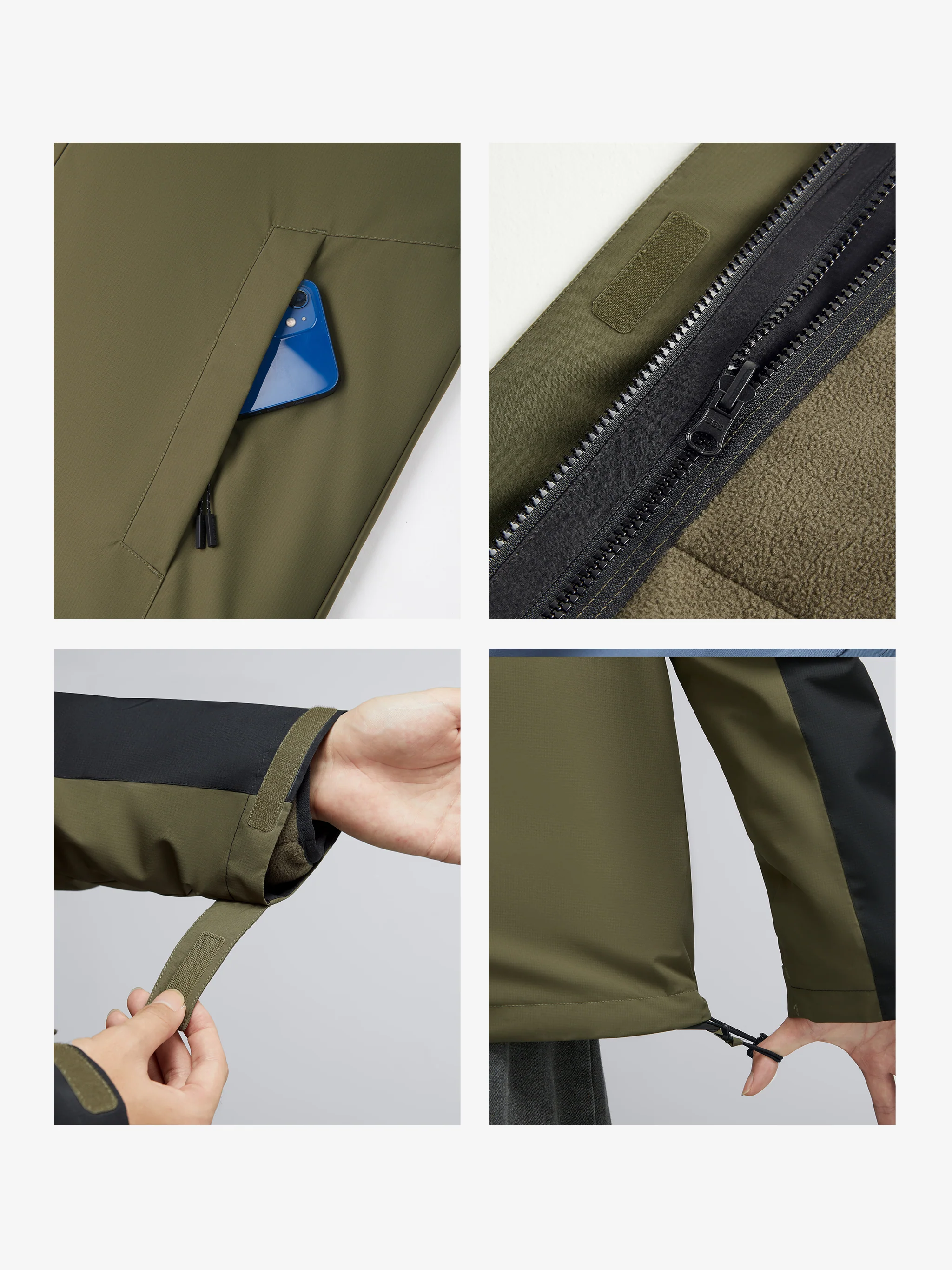 Men’s Arctic Sentinel Paneled 3-in-1 Jacket - Image 9