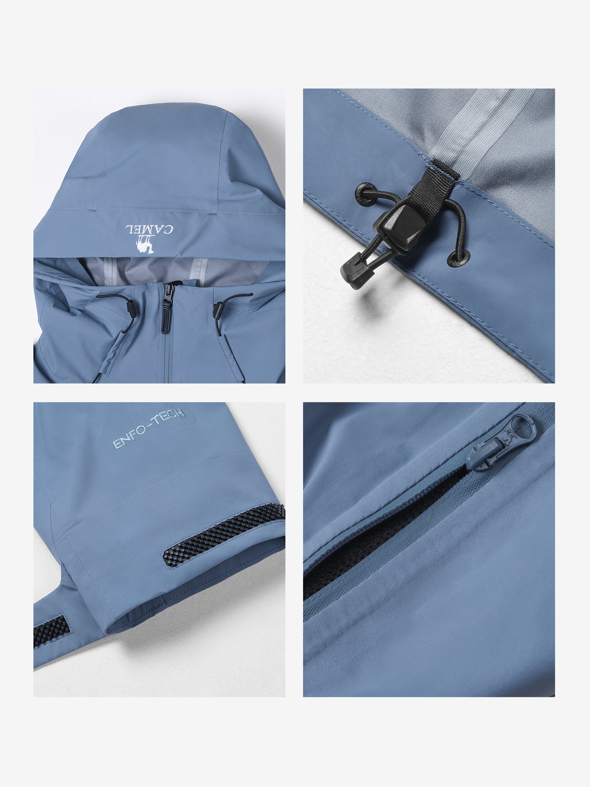Men’s Interstellar Traverse Shell Jacket Chest Pockets - Image 7