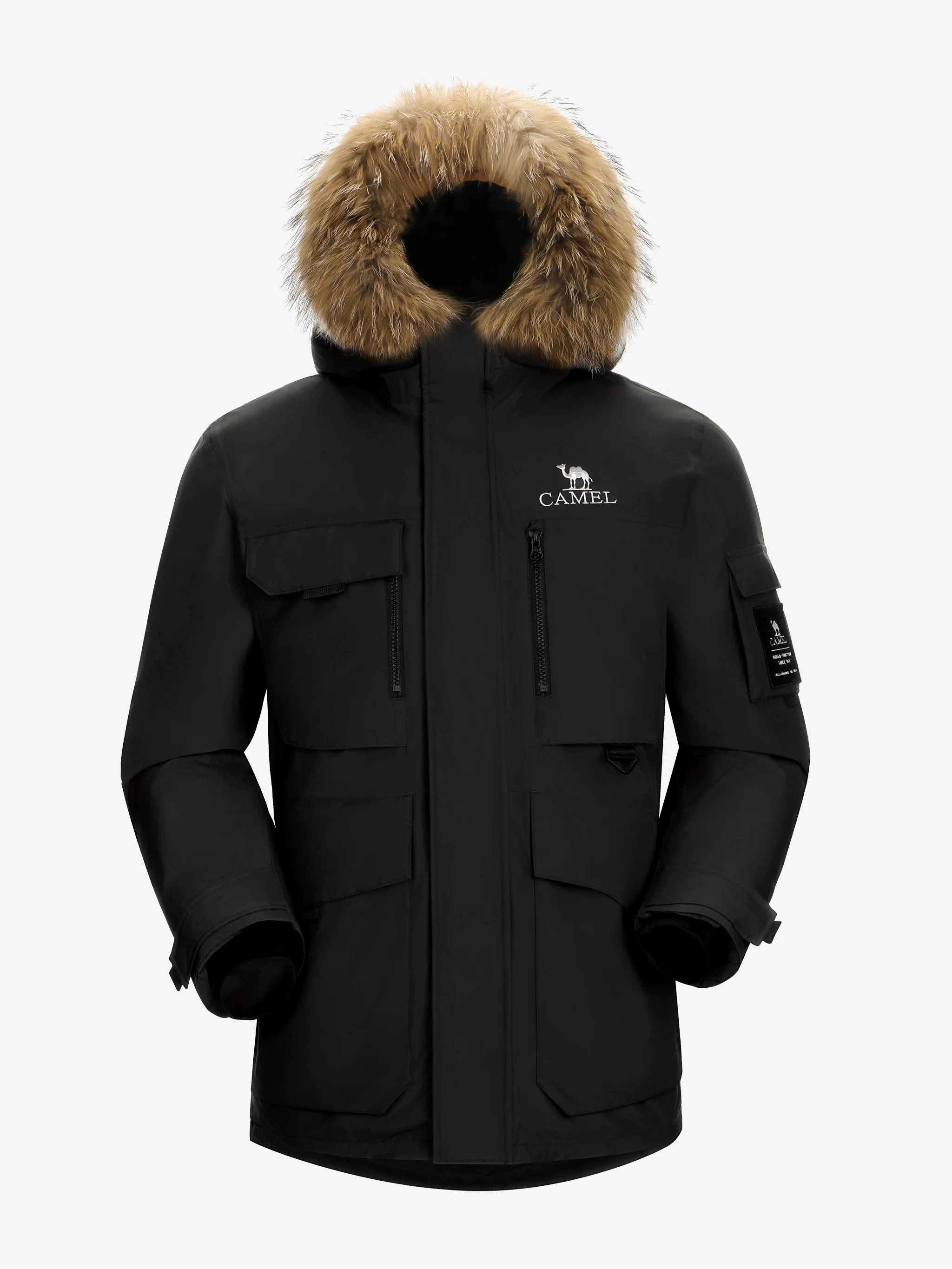 Men‘s Parka Goose Down Shell Jacket - Image 4