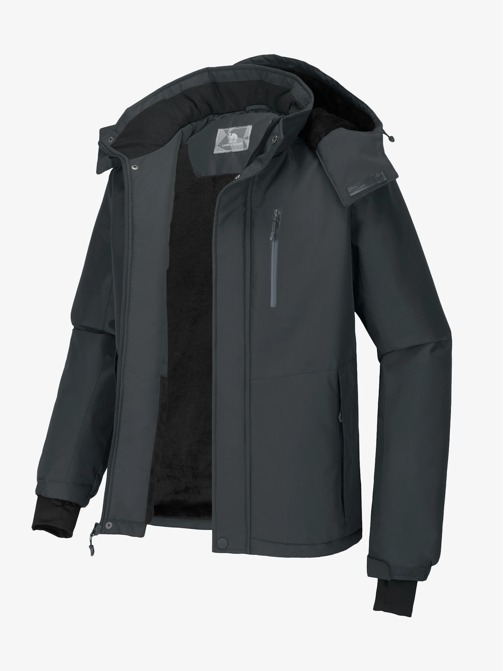 Men’s Urban Edge Fleece Rain Jacket - Image 8