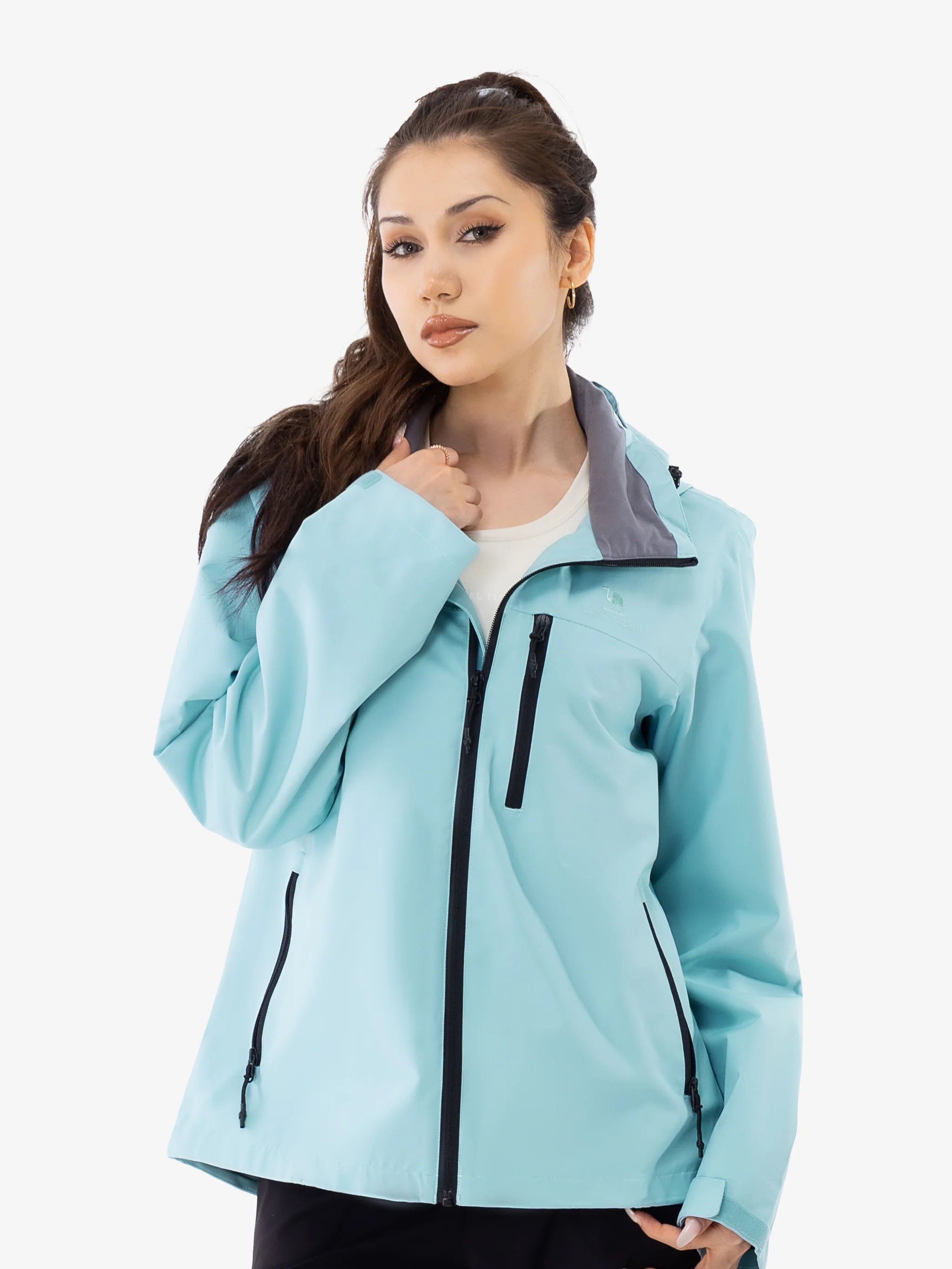 Women’s Interstellar Traverse Shell Jacket Chest Pocket - Image 2