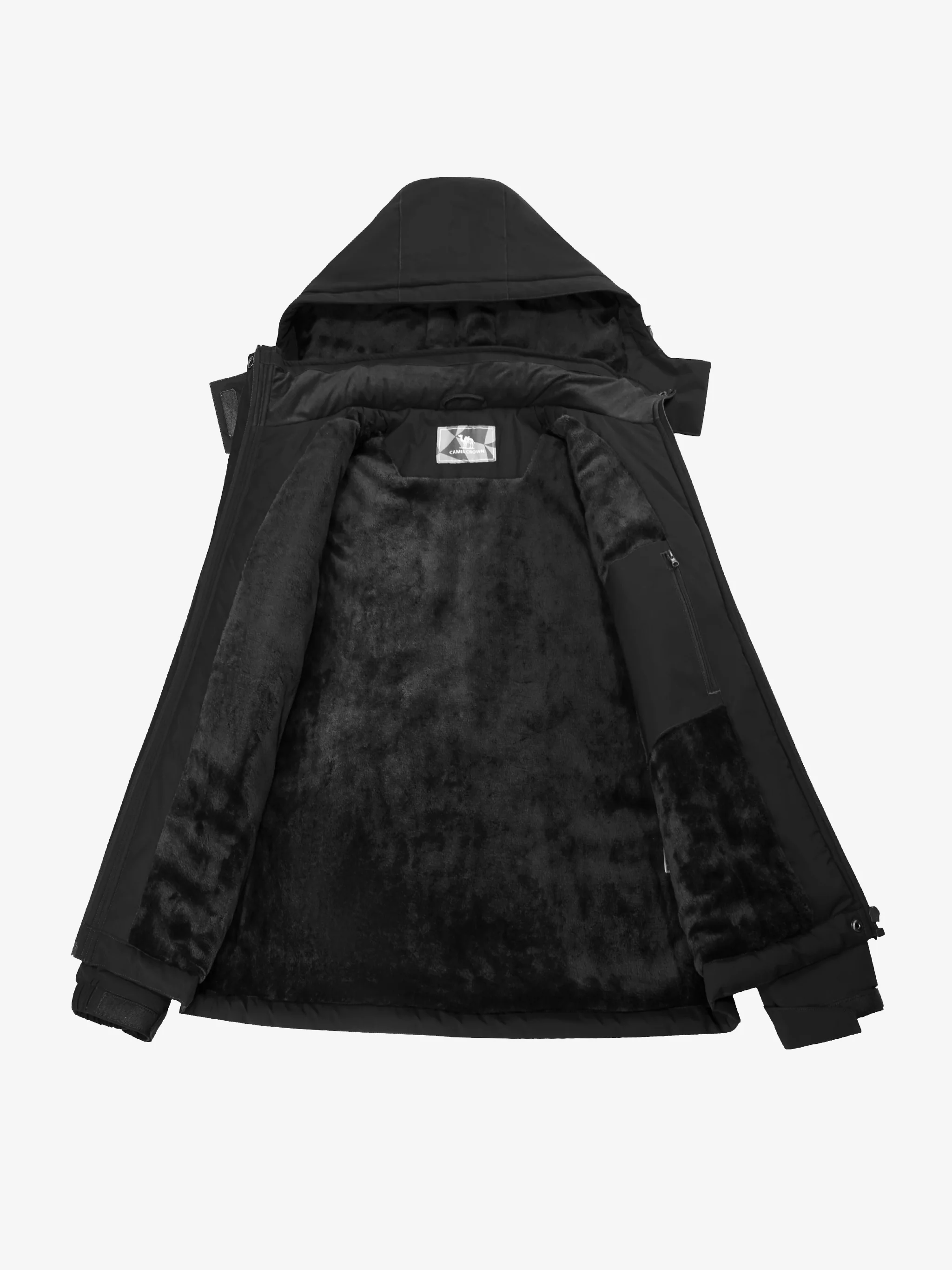 Women’s Urban Edge Fleece Jacket Chest Pocket - Image 6