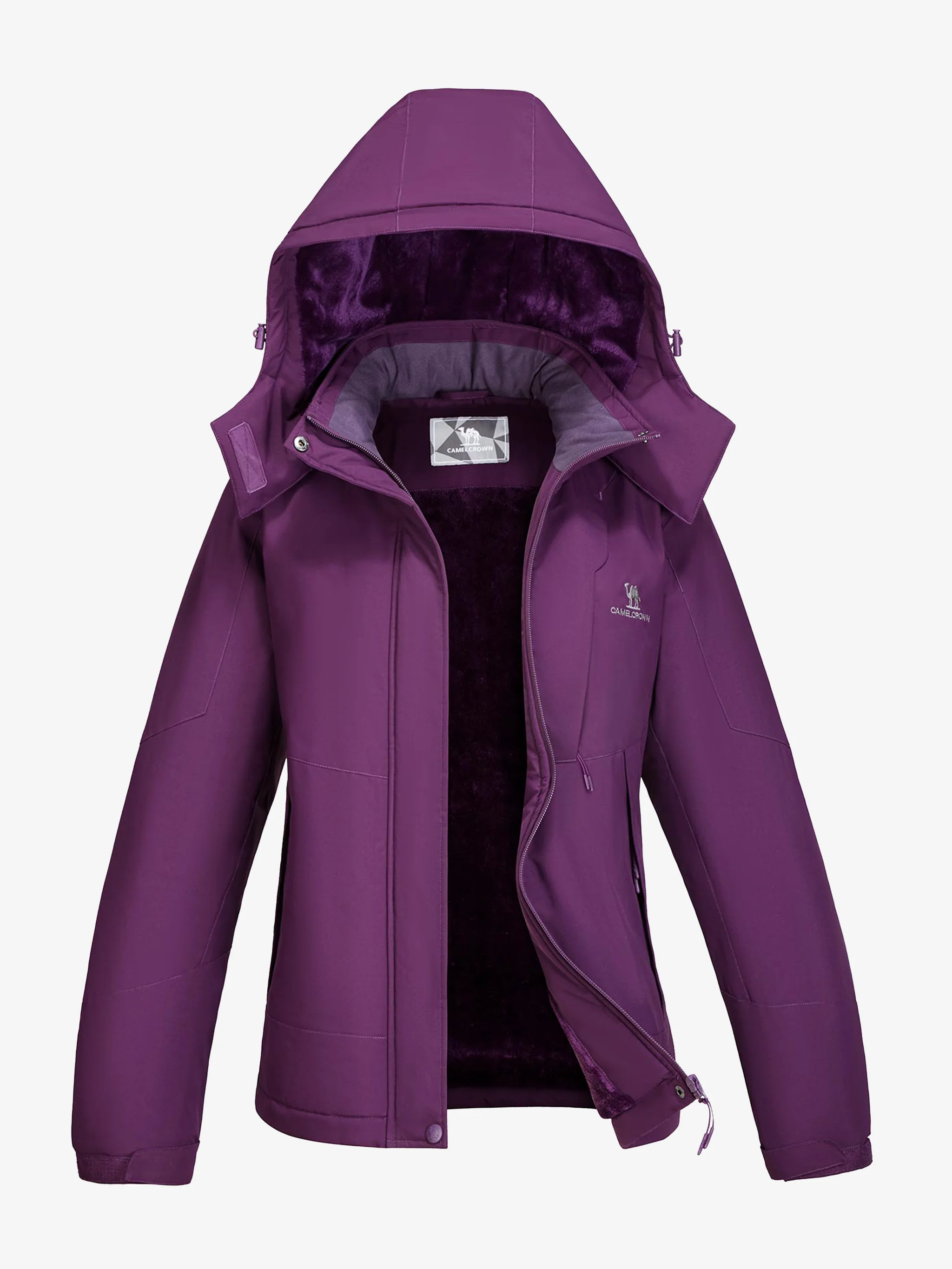 Women’s Urban Edge Fleece Jacket Chest Pocket - Image 9