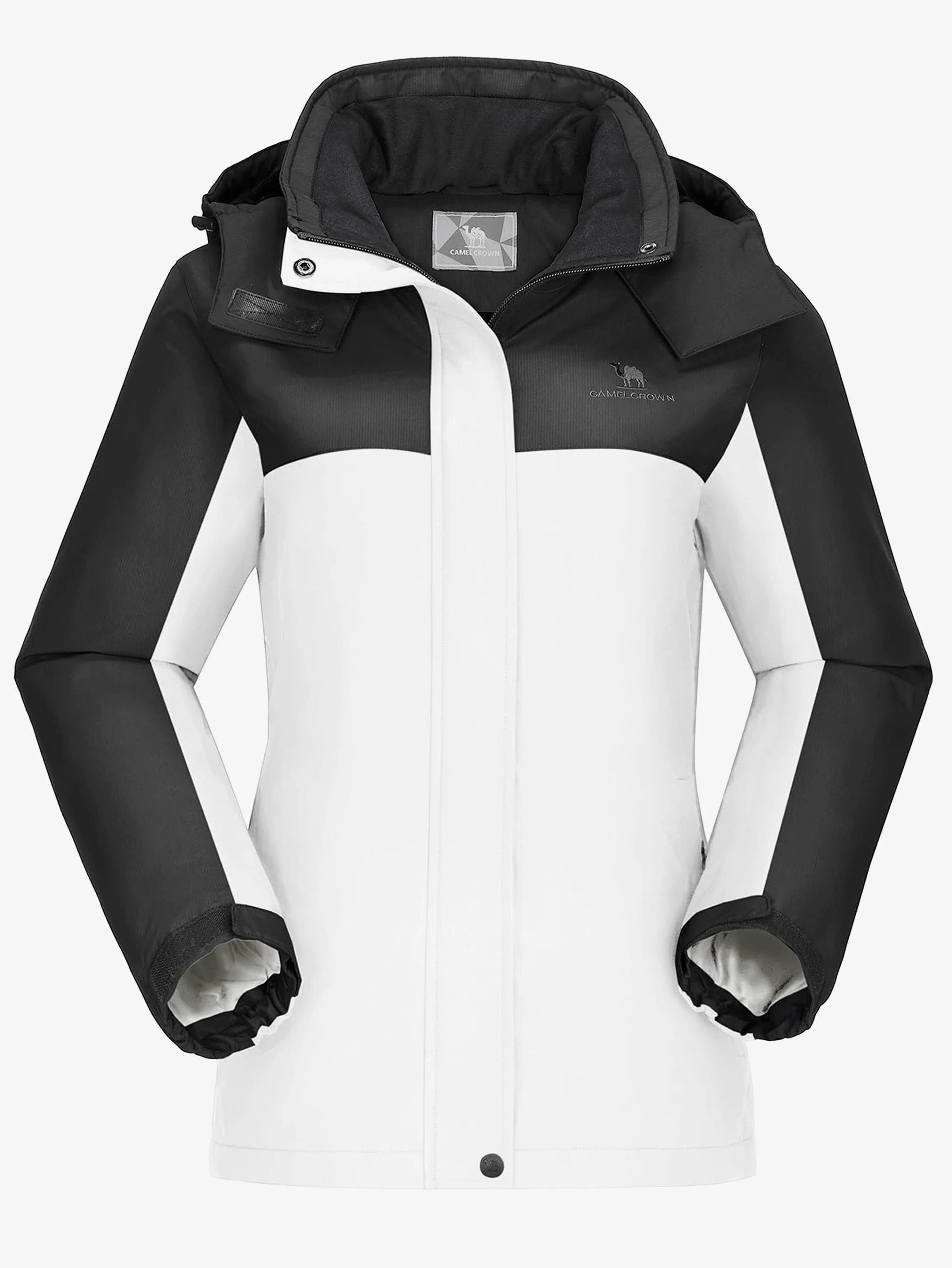 Women’s Urban Edge Fleece Jacket Detachable Hood - Image 11