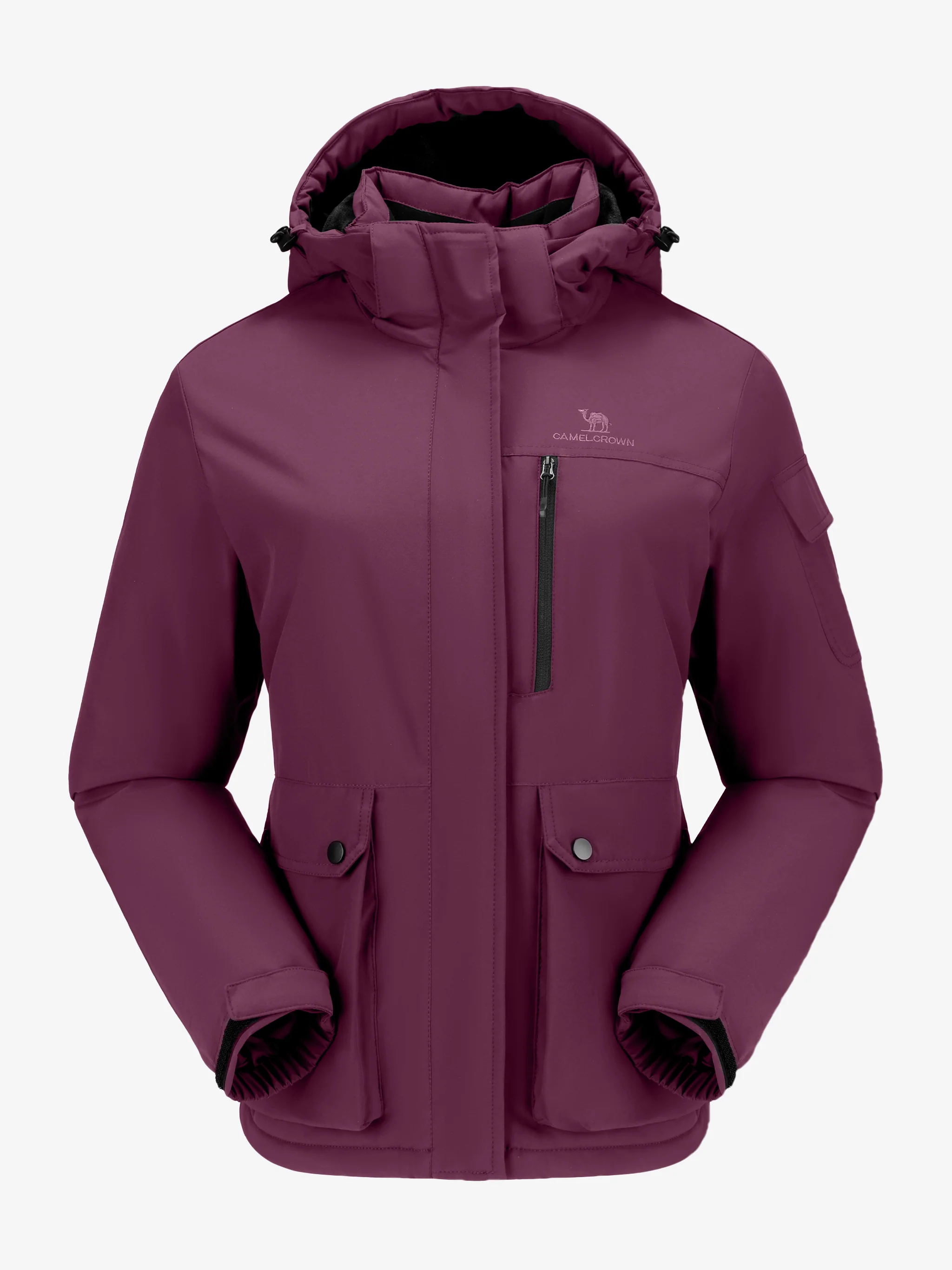 Women’s Urban Edge Fleece Jacket Flap pockets - Image 10