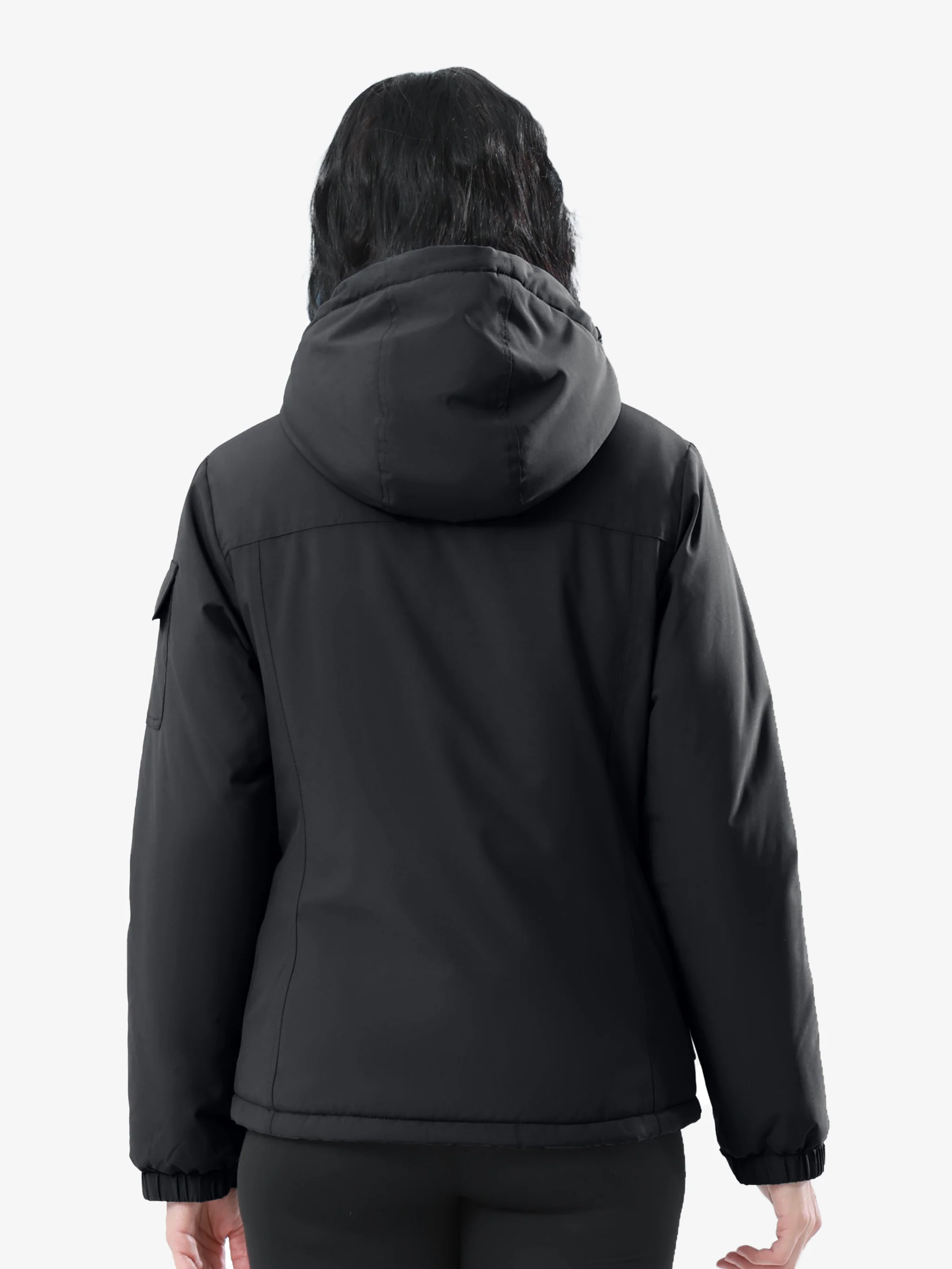 Women’s Urban Edge Fleece Jacket Flap pockets - Image 3