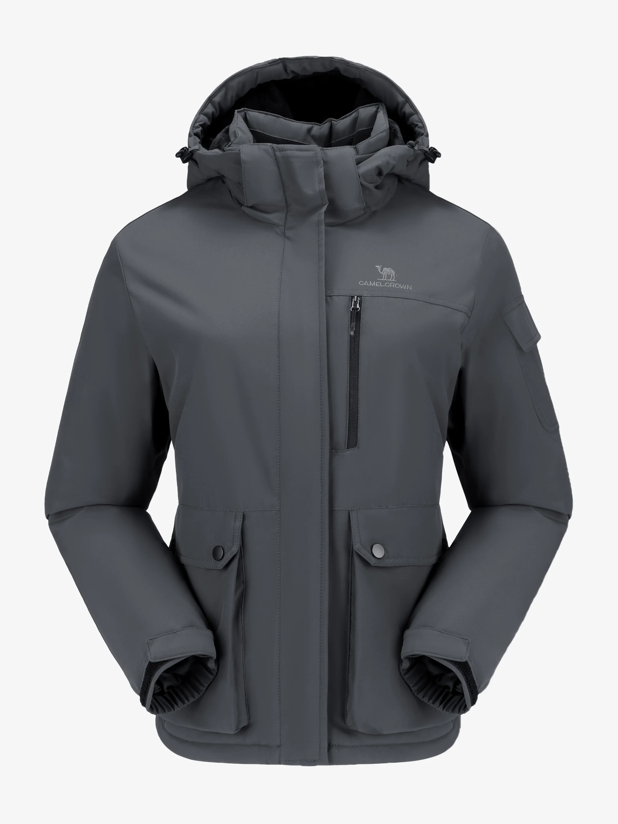 Women’s Urban Edge Fleece Jacket Flap pockets - Image 9
